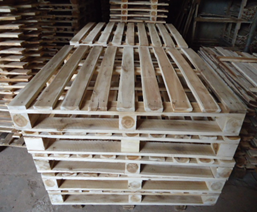 Pallet gỗ 4 hướng nâng <br />1100 x 1100 x 130 (UV-B08)